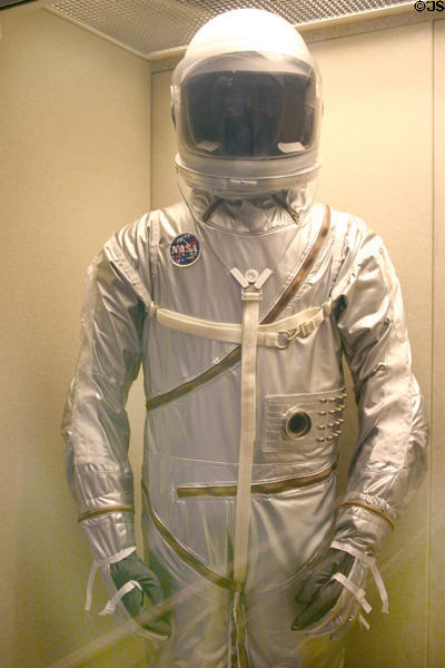 Project Mercury space suit in JFK Library. Boston, MA.