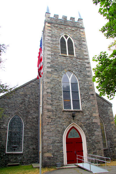 St Anne's Episcopal Church (1825) (237 Merrimack St.). Lowell, MA.