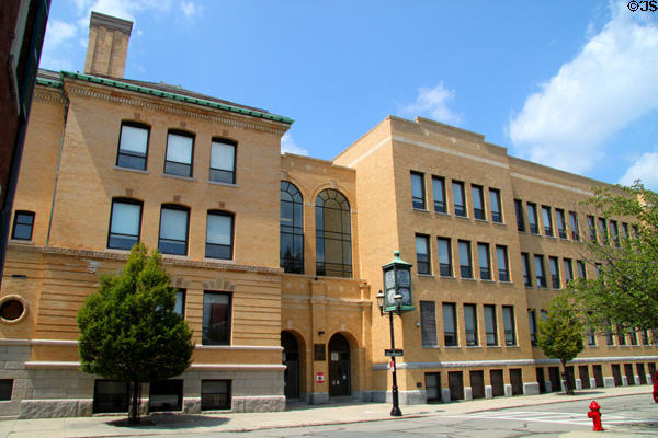 Lowell High School (1893) (30 Kirk St.). Lowell, MA.