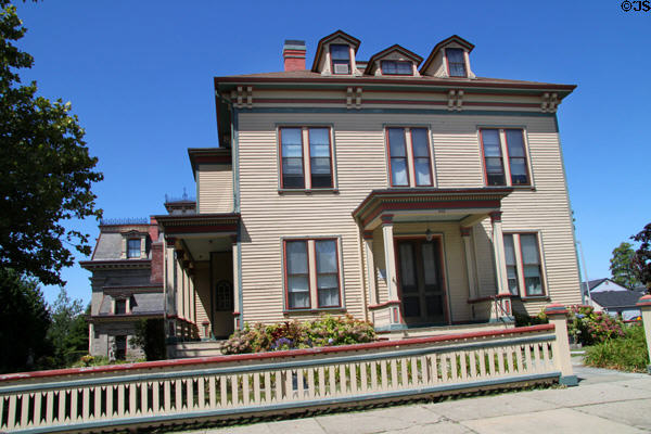 Alexander D. Easton House (1872) (458 High St.) part of Fall River Historical Society complex. Fall River, MA.