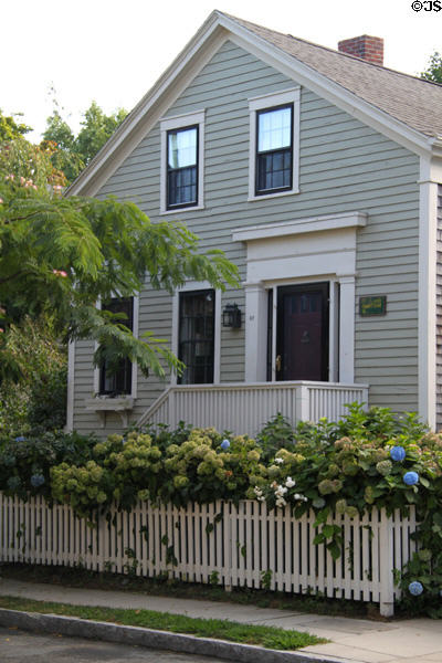 Daniel P. Devoll house (c1853) (87 Atlantic St.). New Bedford, MA.