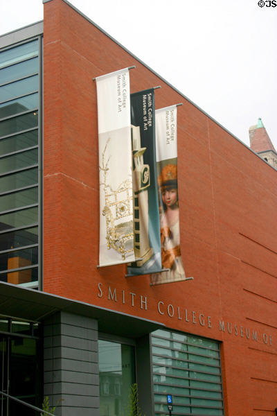 Smith College Museum of Art in Hillyer Hall. Northampton, MA.