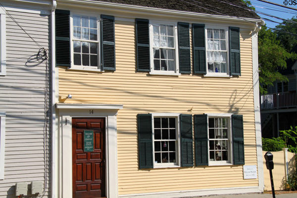 William Weston House (1755) (14 North St.). Plymouth, MA. Style: Colonial.