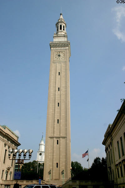 Campanile Tower (1913) (91m 300ft). Springfield, MA. Architect: Pell & Corbett.