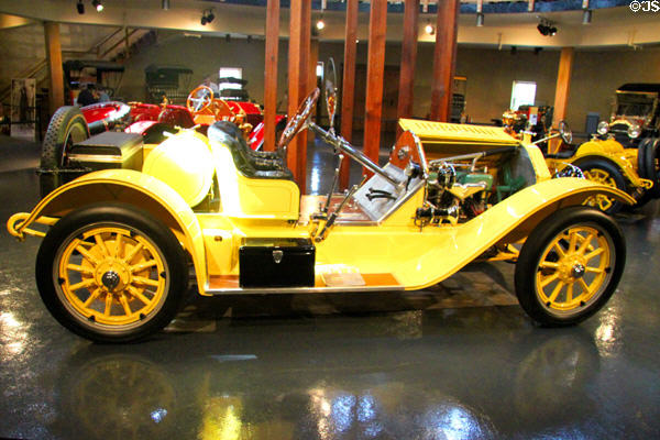 Stutz Bearcat (1915) racing car from Indianapolis, IN at Heritage Plantation Auto Museum. Sandwich, MA.