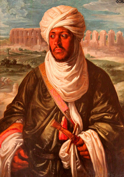 Mulay Ahmad (c1609) painting by Peter Paul Rubens at Museum of Fine Arts. Boston, MA.