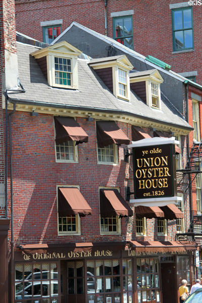 Union Oyster House (1716) (41-43 Union St.). Boston, MA.