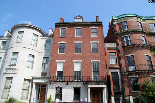 George C. Crowinshield - William Amory House (1838) (41 Beacon St.) in Beacon Hill. Boston, MA. Style: Federal. Architect: Alexander Parris.