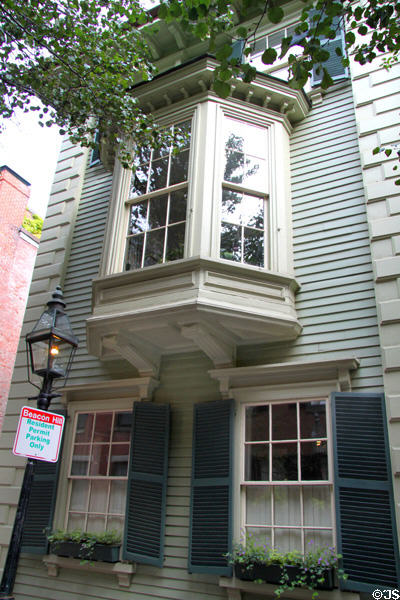 Robert Wood - James Otis House (1798) (17 Pinckney St.). Boston, MA. Style: Italianate.