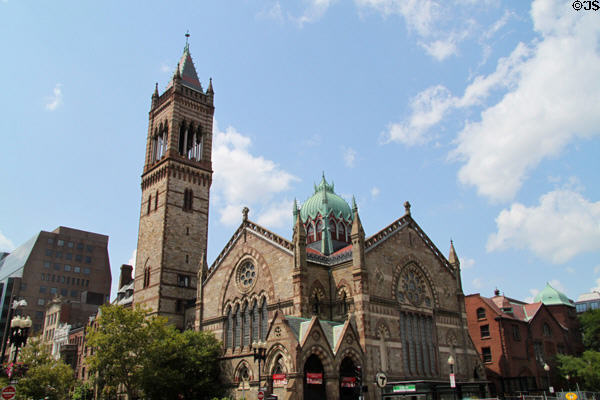 New Old South Church (1874) (635-645 Boylston St.). Boston, MA. Style: Victorian Gothic.