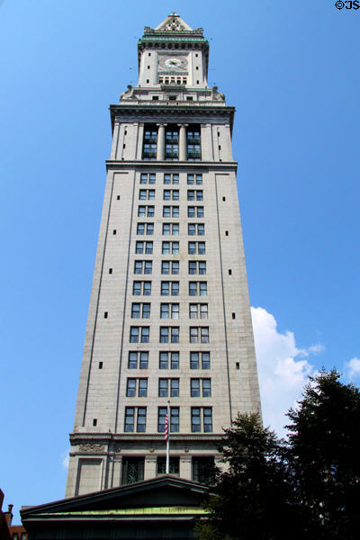 Custom House Tower (1915) (32 floors) (3 McKinley Square). Boston, MA.