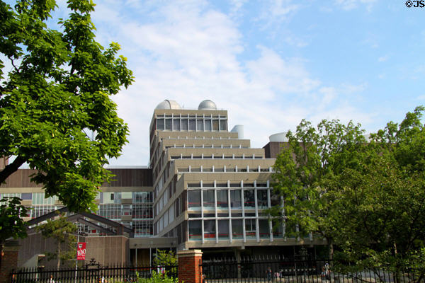Terraced levels of Harvard University Science Center. Cambridge, MA.