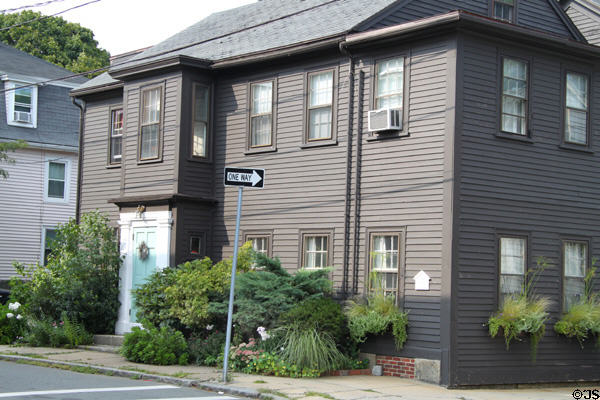 Captain William Lane House (1800) (110 Derby St.). Salem, MA.