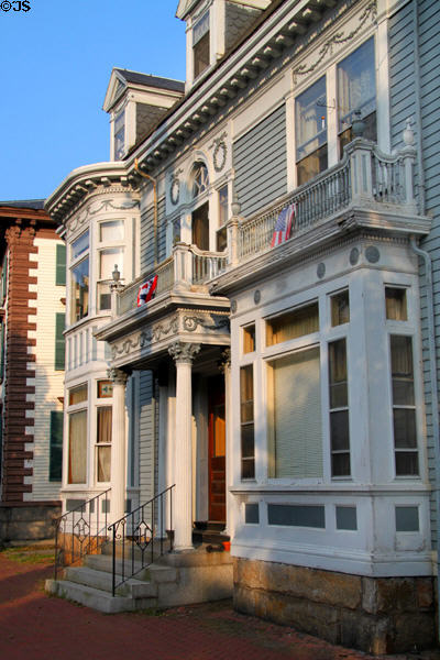 Z. Augustus Gallup House (1890) (357 Essex St.). Salem, MA. Style: Colonial Revival.