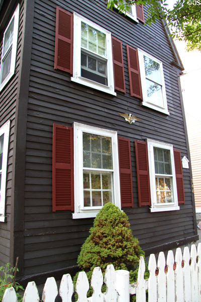 John Warden House (1777) (344 Essex St.). Salem, MA. Style: Georgian.