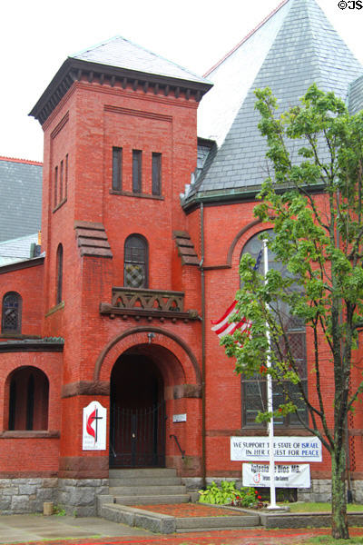 Wesley United Methodist Church (1888) (8 North St.). Salem, MA.