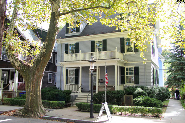 John Fitzgerald Kennedy Birthplace National Historic Site (83 Beals St. in Brookline). Boston, MA.