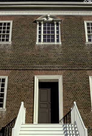 Bryce House (1766-73) (42 East St.). Annapolis, MD.