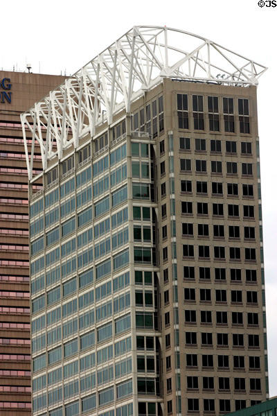 100 East Pratt Street (1992) (28 floors). Baltimore, MD. Architect: Skidmore, Owings & Merrill.
