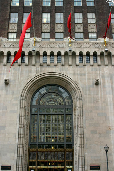 Facade of Bank of America Building. Baltimore, MD.