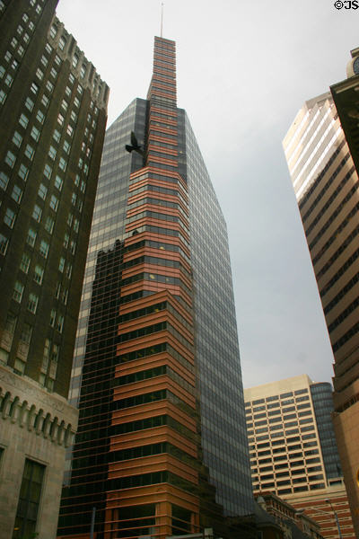 William Donald Schaefer Tower (1992) (37 floors) (6 Saint Paul St.). Baltimore, MD.