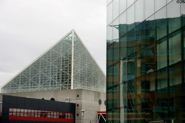 National Aquarium pyramid. Baltimore, MD.