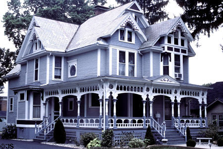 House at 414 Dennis St. (1896). Adrian, MI. Style: Queen Anne.