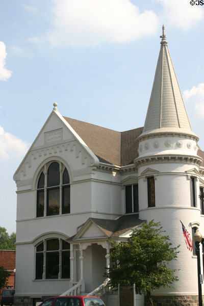 Branch County (Edwin R. Clarke) Library (1886). Coldwater, MI. Architect: M.H. Parker.