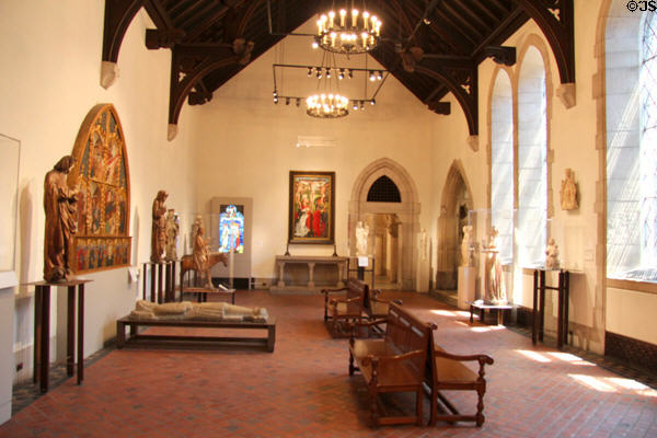 Medieval gallery at Detroit Institute of Arts. Detroit, MI.