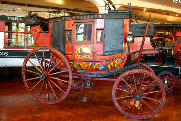Concord Coach (c1865) at Henry Ford Museum. Dearborn, MI.
