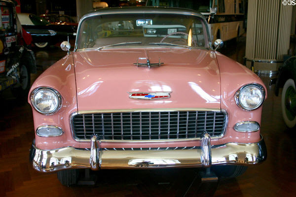 Chevrolet Belair Hardtop (1955) at Henry Ford Museum. Dearborn, MI.