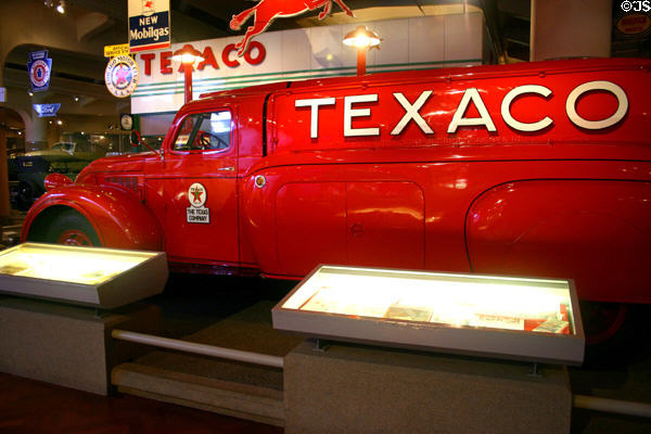Texaco tanker truck by Dodge (1939) at Henry Ford Museum. Dearborn, MI.