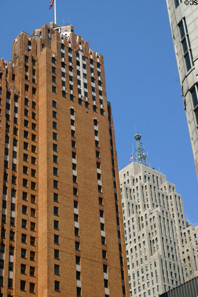 Guardian Building & Penobscot Building. Detroit, MI.