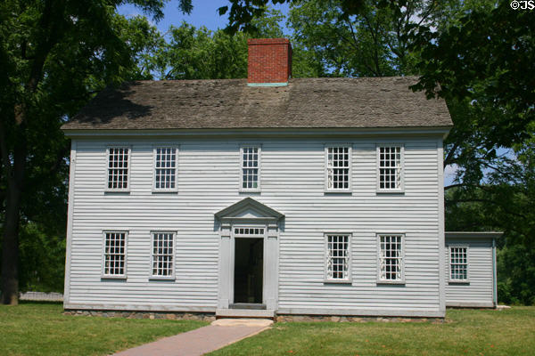 Giddings Family Home (1750) where a New England shipbuilder & merchant lived, moved from Exeter, NH to Greenfield Village. Dearborn, MI.