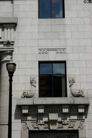 Select Bank Building facade detail. Grand Rapids, MI.