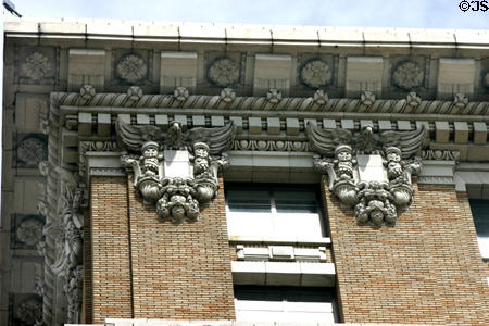 Select Bank Building soffit detail. Grand Rapids, MI.