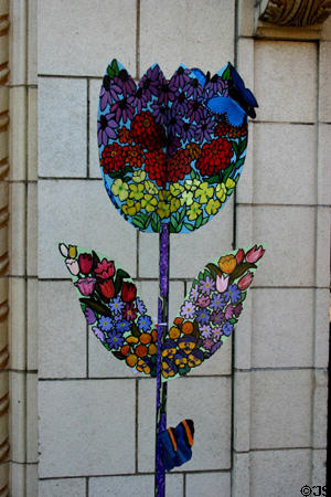 Tulip street art. Holland, MI.