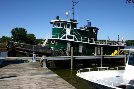 Huntington tugboat in ship museum. Saugatuck, MI.