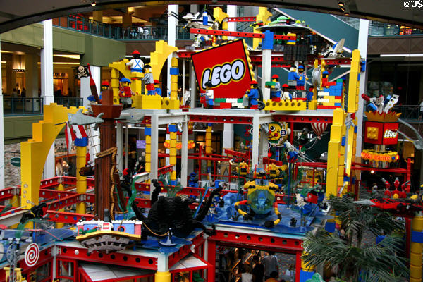 Lego fantasy at Mall of America. Minneapolis, MN.