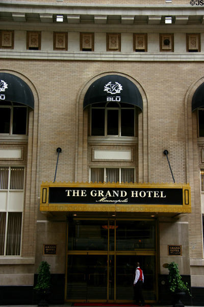 Grand Hotel (615 2nd Ave South). Minneapolis, MN.