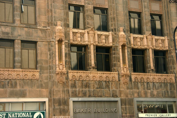 Baker Building (1926) (706 South 2nd Ave.) (12 floors). Minneapolis, MN. Architect: Larson & McLaren.