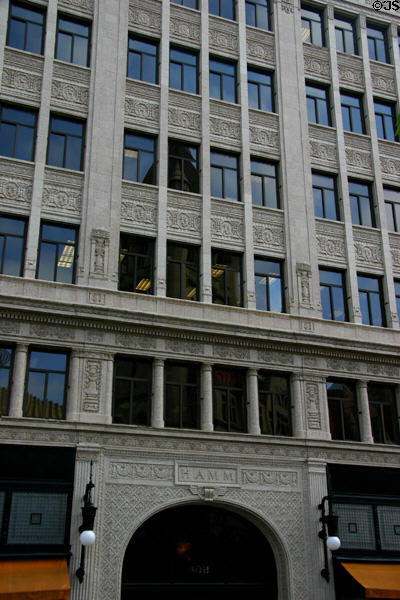 Hamm Building (1920) (6 floors). St. Paul, MN. Architect: Toltz, King & Day. On National Register.
