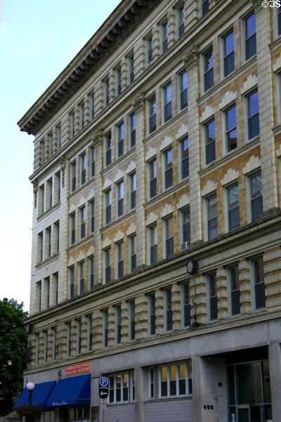 The Fitzgerald (former Shubert Building) (1908) (6 floors) (488 Wabasha St.). St. Paul, MN. Architect: Buechner & Orth. On National Register.