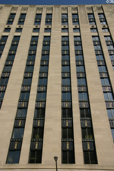 City Hall Annex (1931) (15 floors) (West 4th St.). St. Paul, MN. Architect: Clarence H. Johnston, Jr..