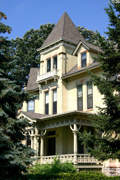 Peet & Joshua Sanders House (1882) (271 Summit Ave.). St. Paul, MN.