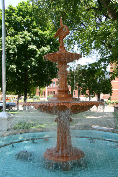 Owatonna Central Park fountain (1893). Owatonna, MN.
