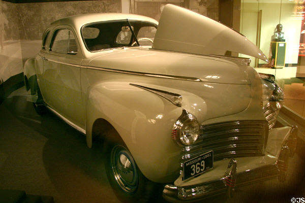 Chrysler Royal Club coupe (1941) owned by Harry Truman while U.S. Senator at Truman Museum. Independence, MO.