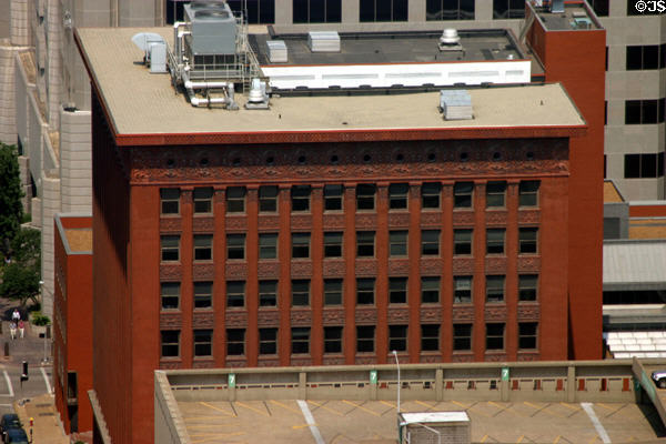 Wainwright Building seen from St. Louis Arch. St Louis, MO.