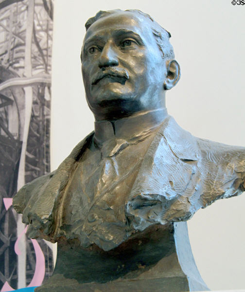 Bust (1906) of David R. Francis who served as president of the St Louis World's Fair at Missouri History Museum. St. Louis, MO.