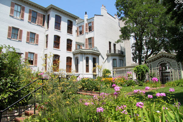 Garden of Campbell House Museum. St. Louis, MO.